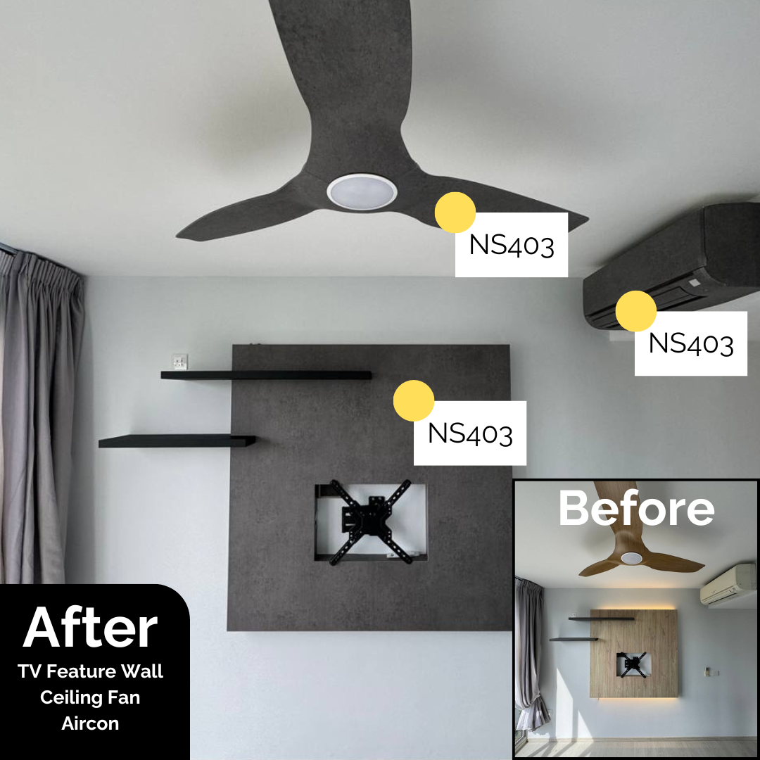 Living Room Feature Wall Wrap